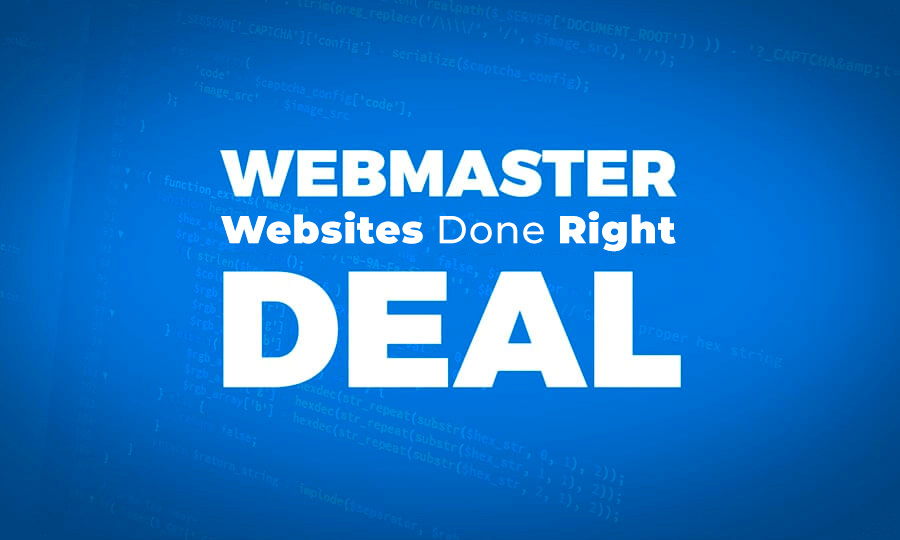 Webmaster Deal